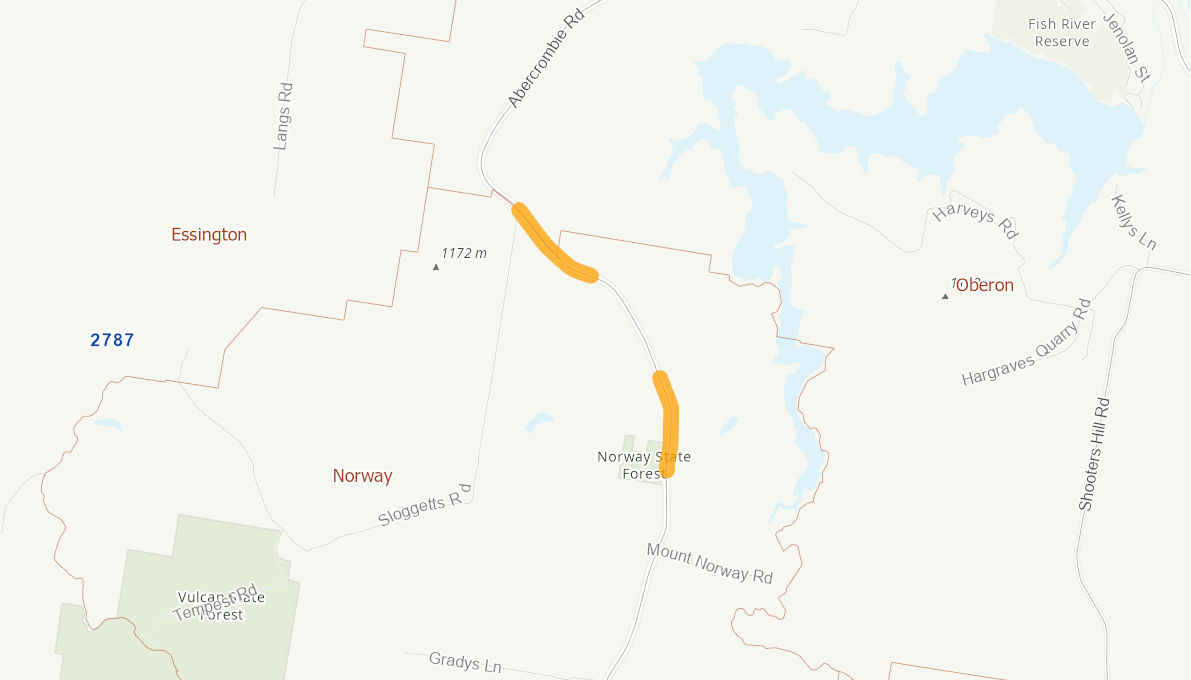 Abercrombie Road (Rural Road) 04941613NSWRTR Infrastructure