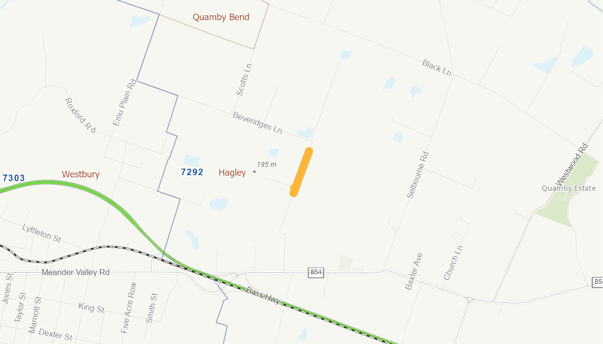 Beveridges Lane, Hagley 04997413TASRTR Infrastructure Investment