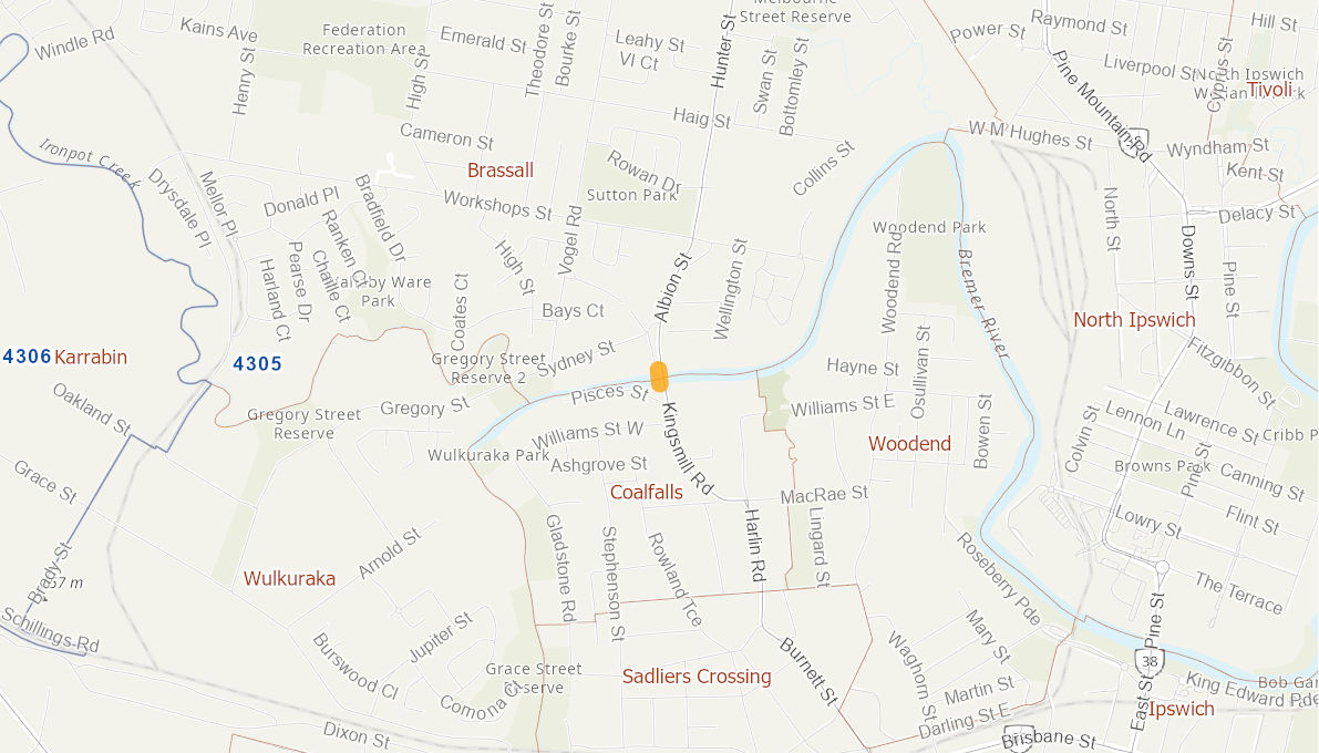 Albion Street, Coalfalls 05370214QLDRTR Infrastructure Investment