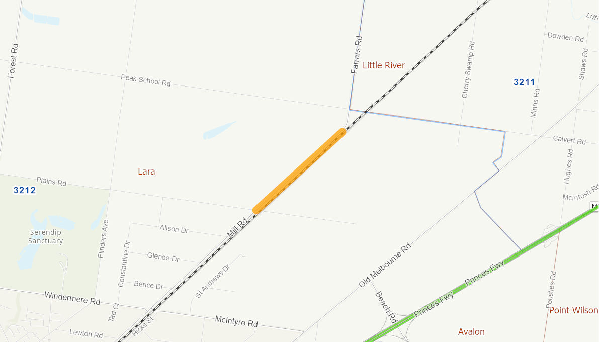 Mill Road 05729715VICRTR Infrastructure Investment Program