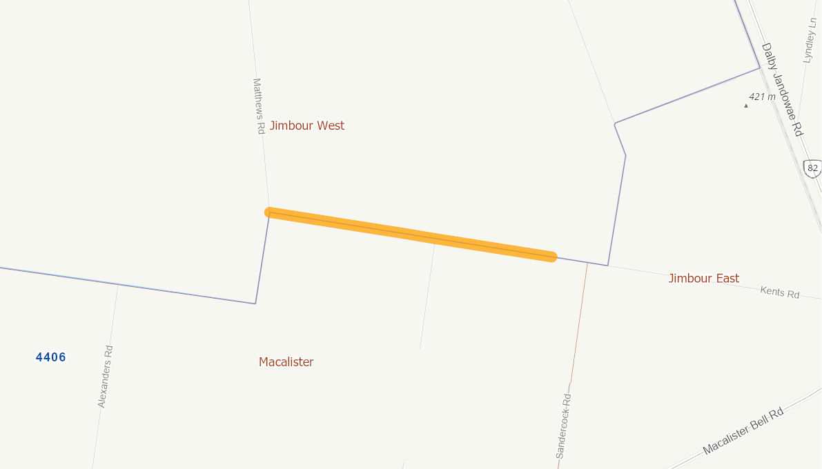 Kents Road, Dalby District - 064108-16QLD-RTR | Infrastructure ...