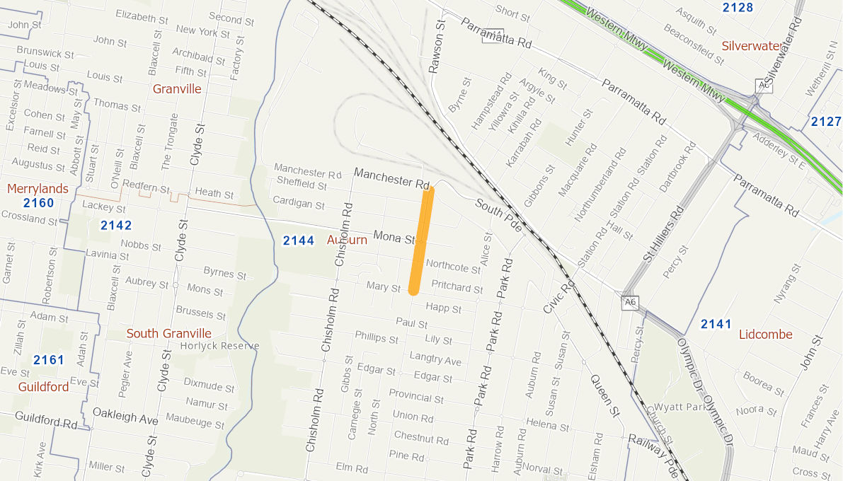 Cumberland Road 06599216NSWRTR Infrastructure Investment Program