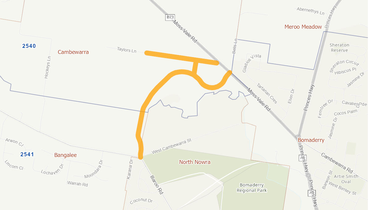 Far North Collector Road Network, Nowra | Infrastructure Investment Program