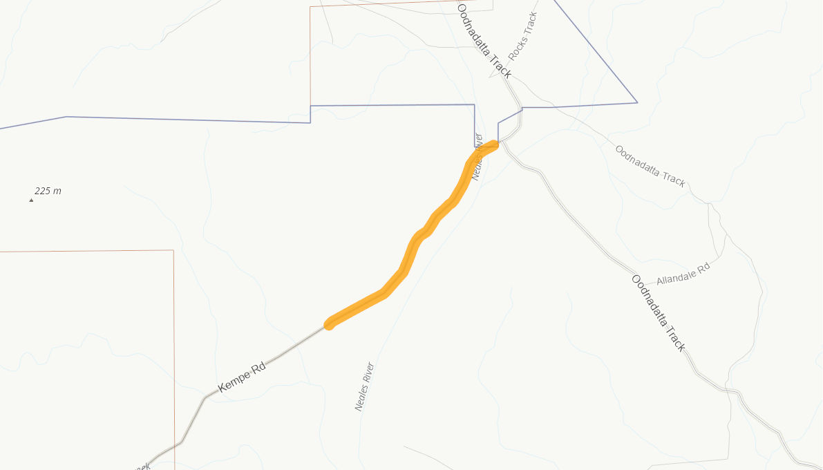 Kempe Road (Rural Road, Oodnadatta Coober Pedy Road) 09219417SA