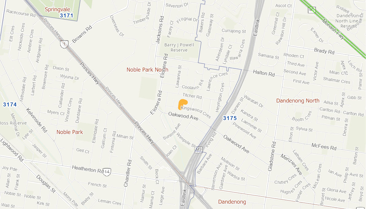 Albany Court, Noble Park North 09312217VICRTR Infrastructure