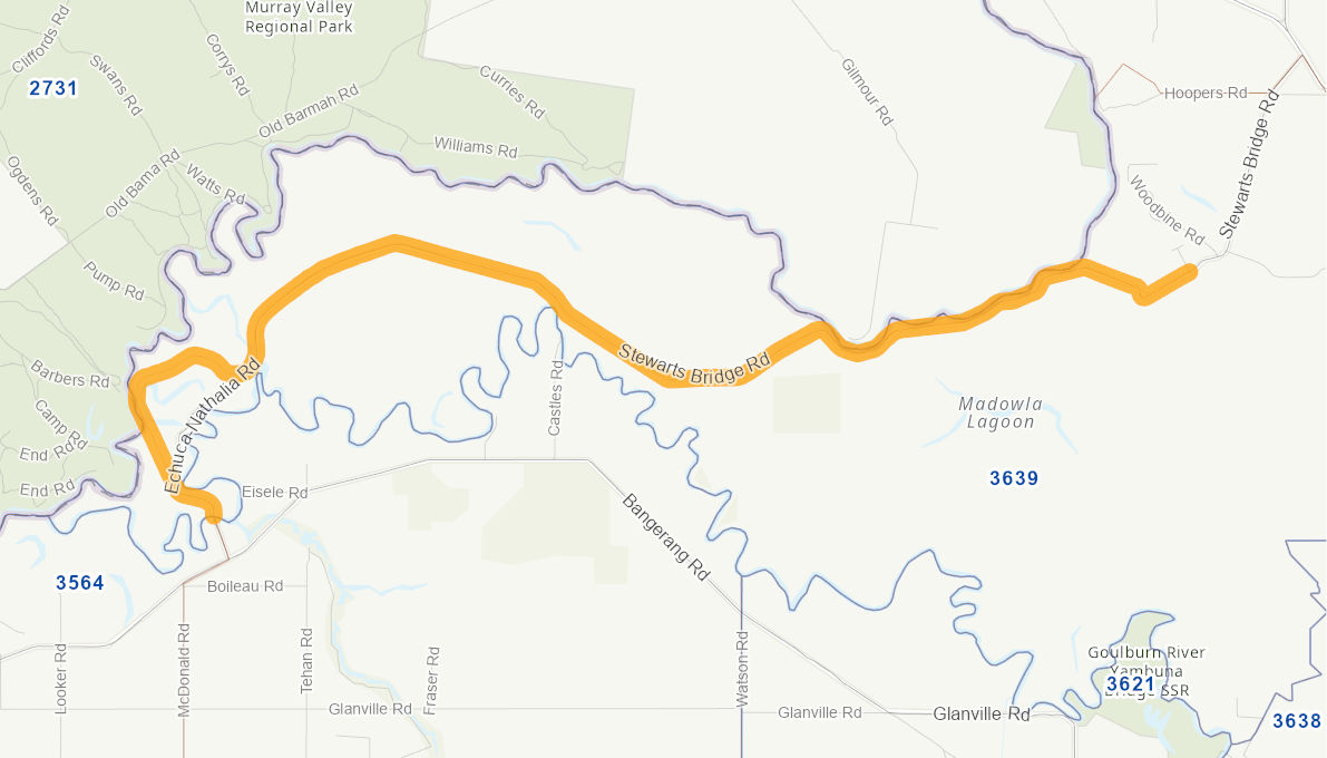 Stewarts Bridge Road, Lower Moira 09421717VICRTR Infrastructure