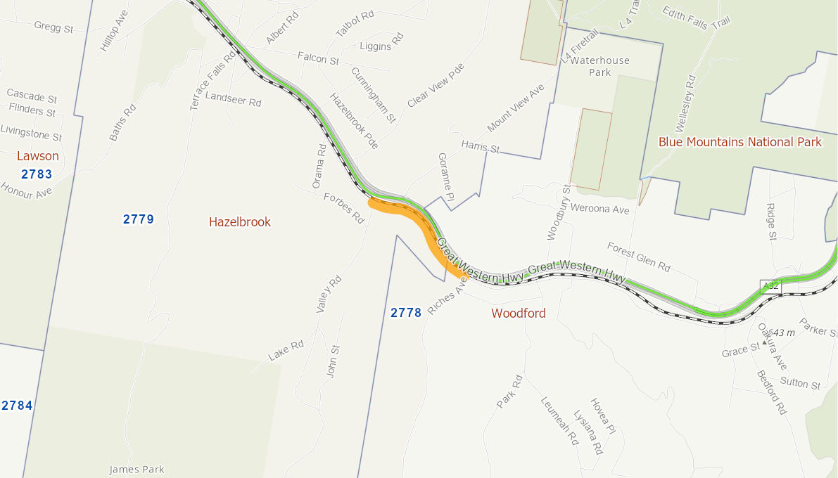 Railway Parade, Hazelbrook 09538217NSWRTR Infrastructure