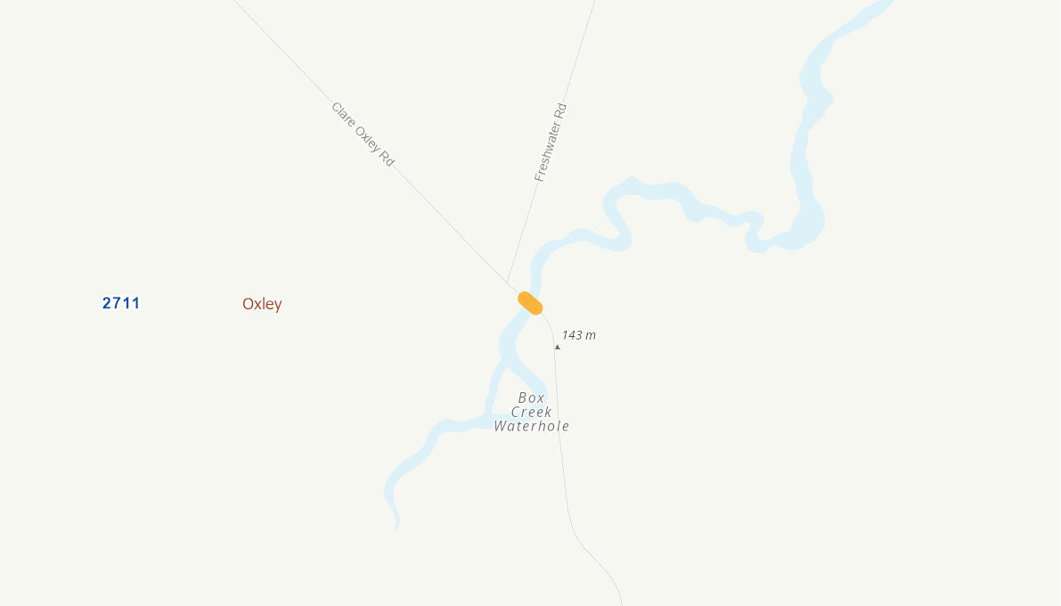 Clare Oxley Road Rural Road 095735 17nsw Rtr Infrastructure