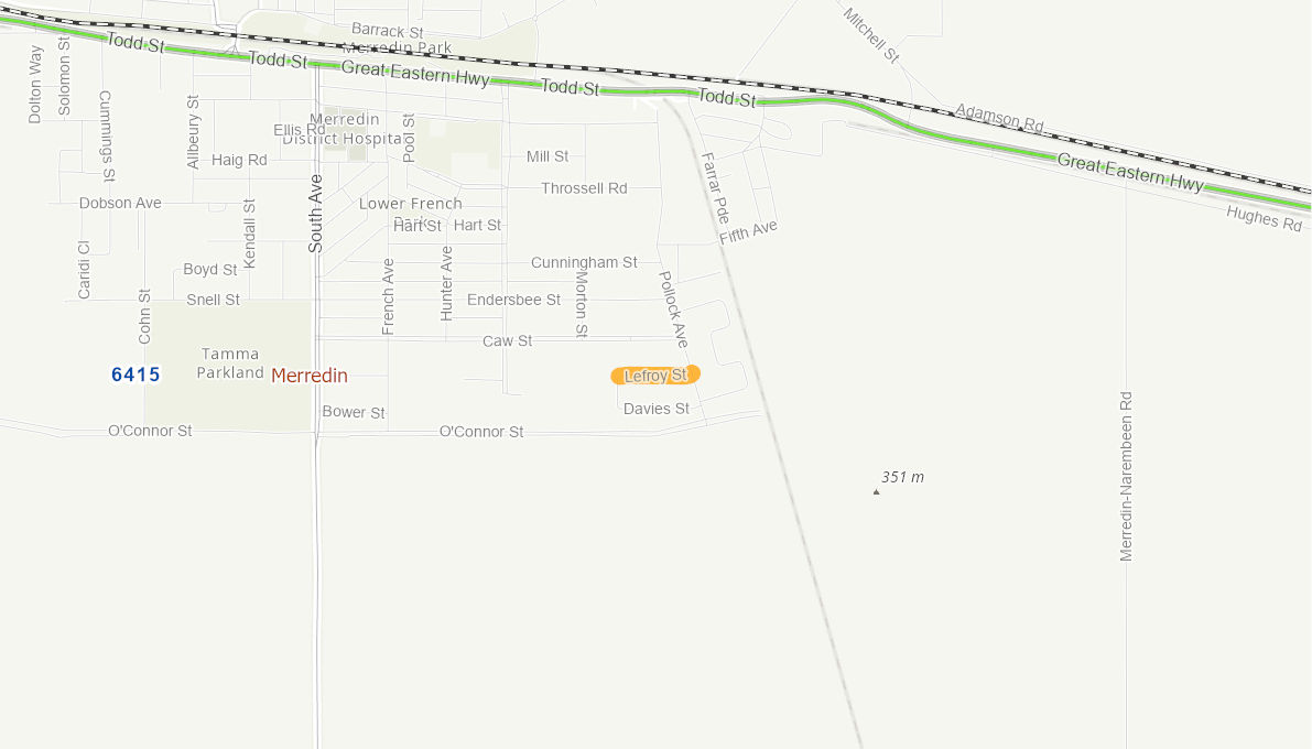 Lefroy Street, Merredin 09625717WARTR Infrastructure Investment