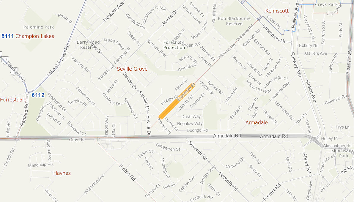 Braemore Street, ARMADALE 10144119WARTR Infrastructure Investment Program