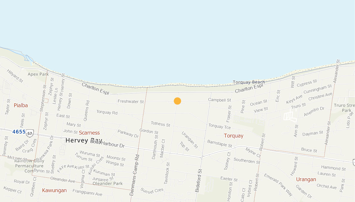 Tavistock Street Freshwater Street HERVEY BAY 10170919QLDBS