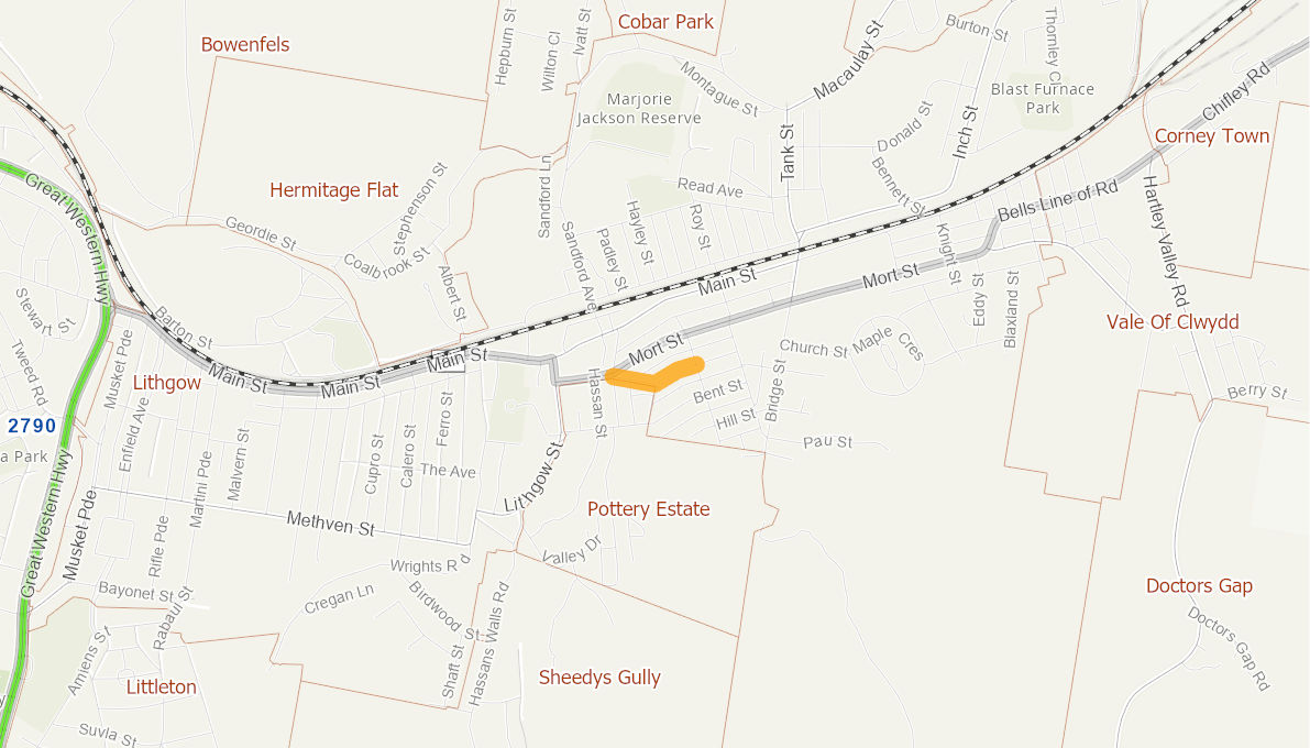 Lett Street, Lithgow 10176819NSWRTR Infrastructure Investment Program