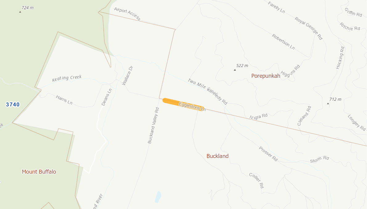 Egglestons Ln, Buckland 10384719VICRTR Infrastructure Investment