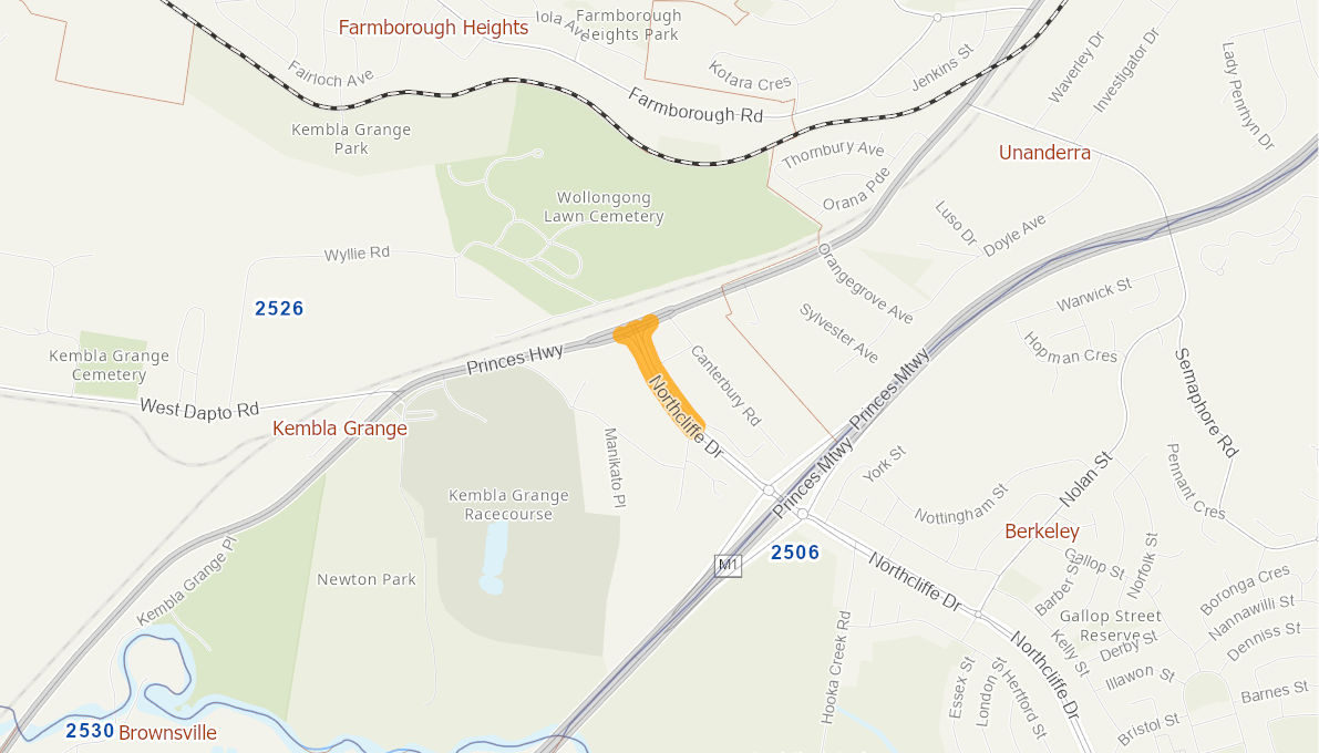 Northcliffe Drive, Wollongong 10537219NSWRTR Infrastructure Investment Program