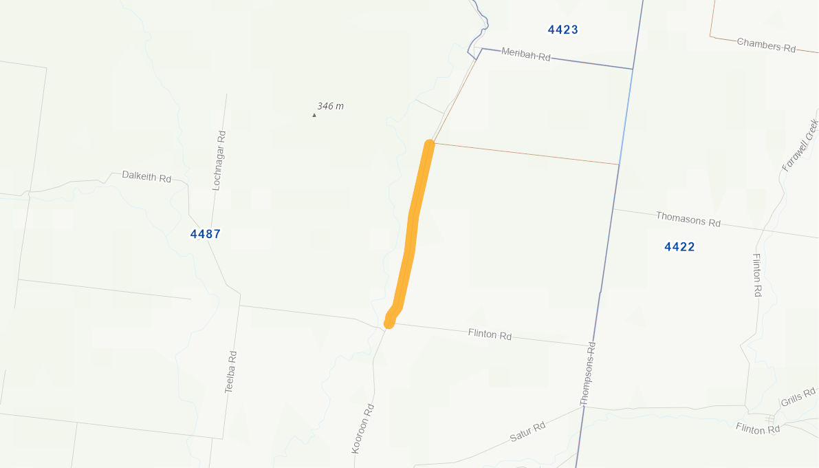 Teelba Road (Rural Road) - 105531-19QLD-RTR | Infrastructure Investment ...