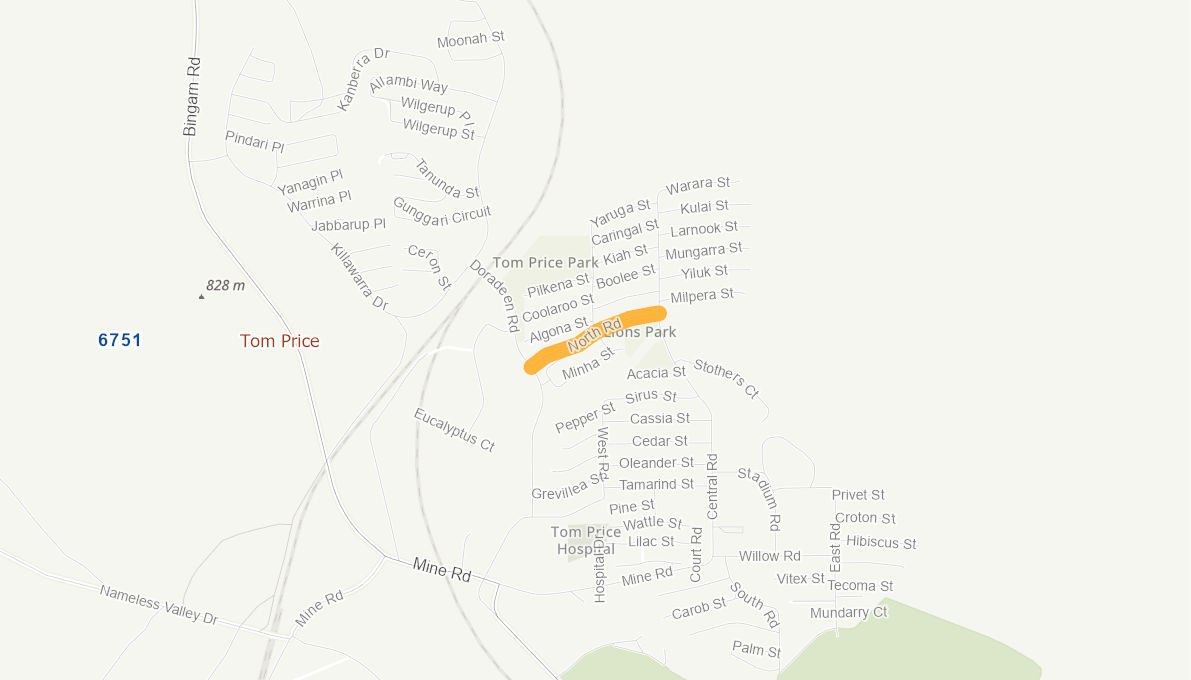 North Road, Tom Price 10738419WARTR Infrastructure Investment Program