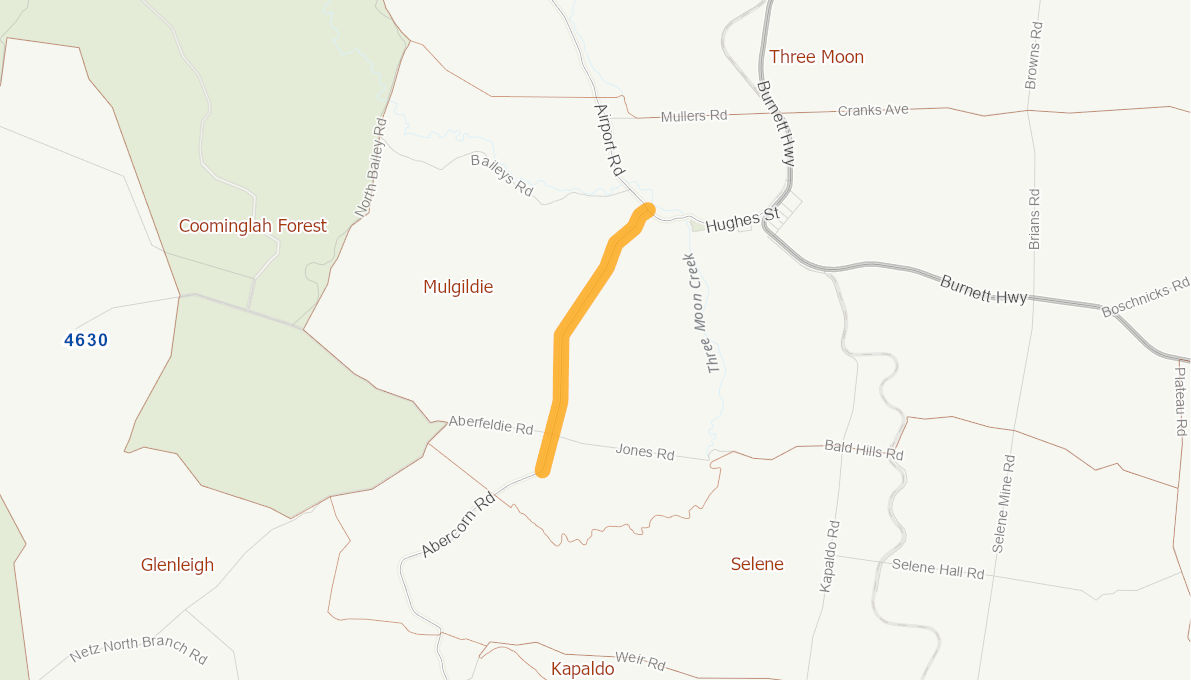 Abercorn Road, Monto Queensland 10846020QLDRTR Infrastructure