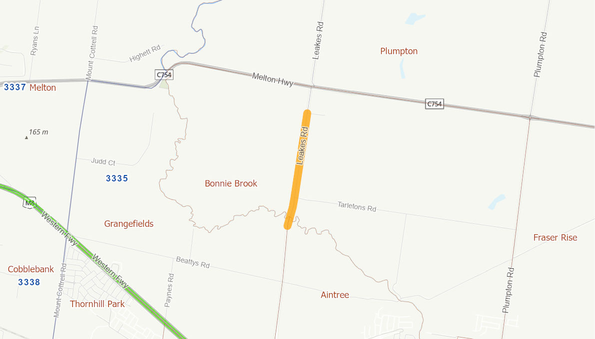 Leakes Road, Plumpton - 109860-20VIC-RTR | Infrastructure Investment ...