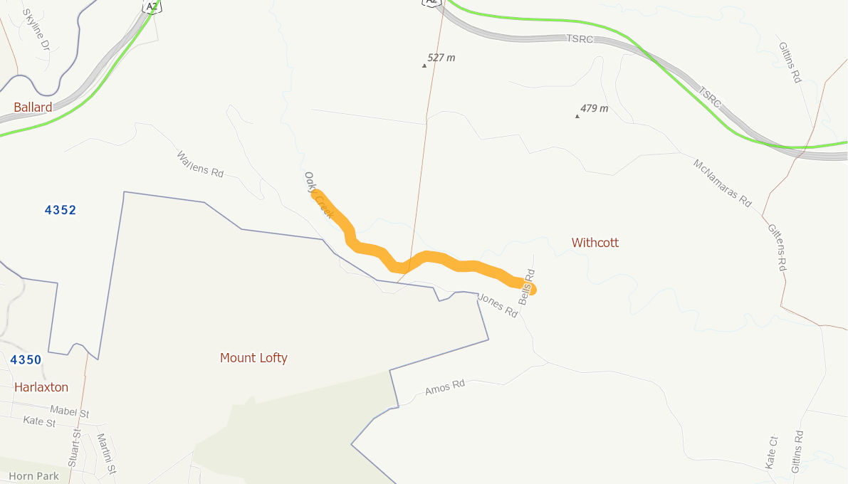 Jones Road, Withcott 10986820QLDRTR Infrastructure Investment Program