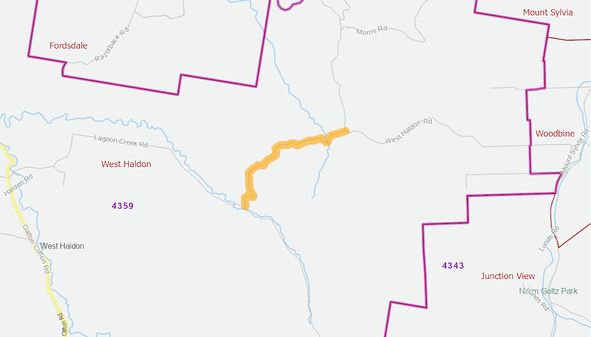 West Haldon Road, West Haldon - 109996-20QLD-RTR | Infrastructure ...