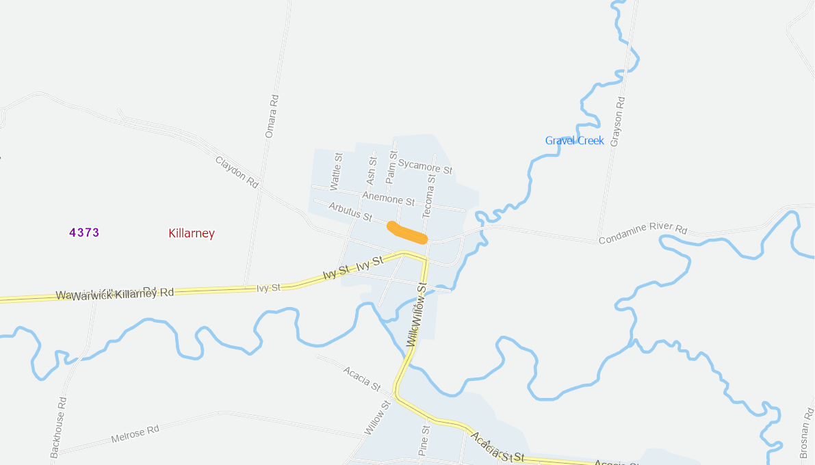 Arbutus Street, Killarney 11189420QLDRTR Infrastructure