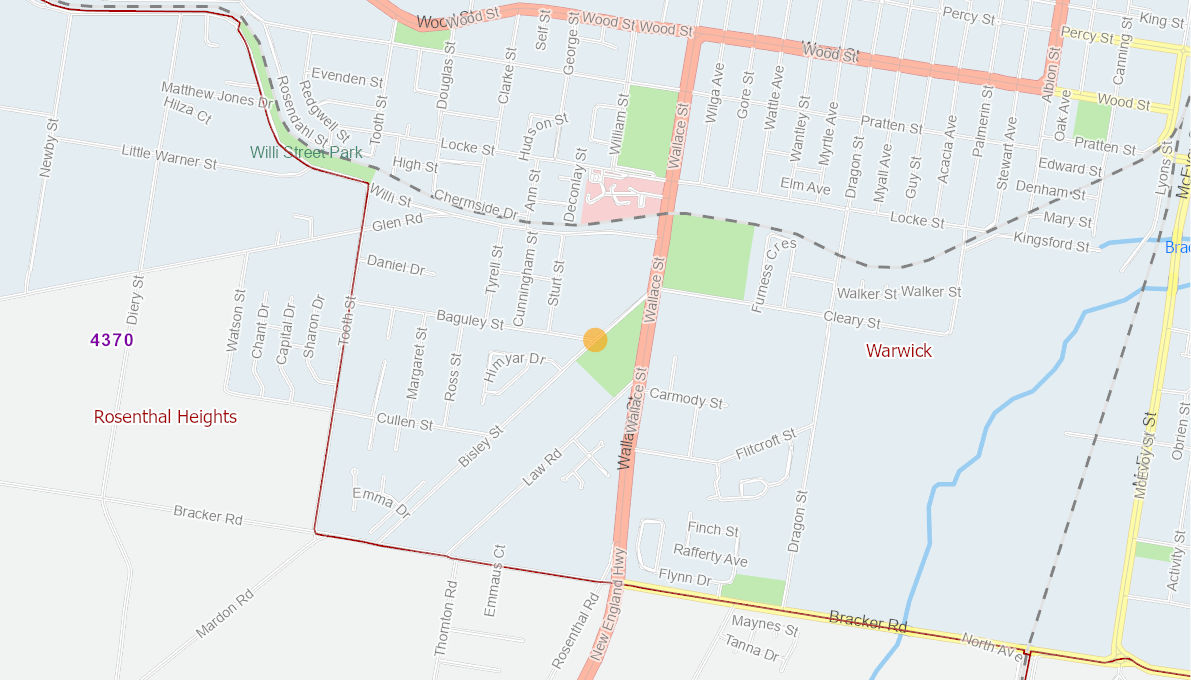 Bisley Street Baguley Street WARWICK 11296121QLDBS