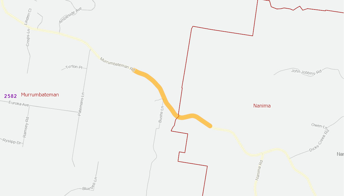 Murrumbateman Road near Bushs Lane NANIMA 11308821NSWBS