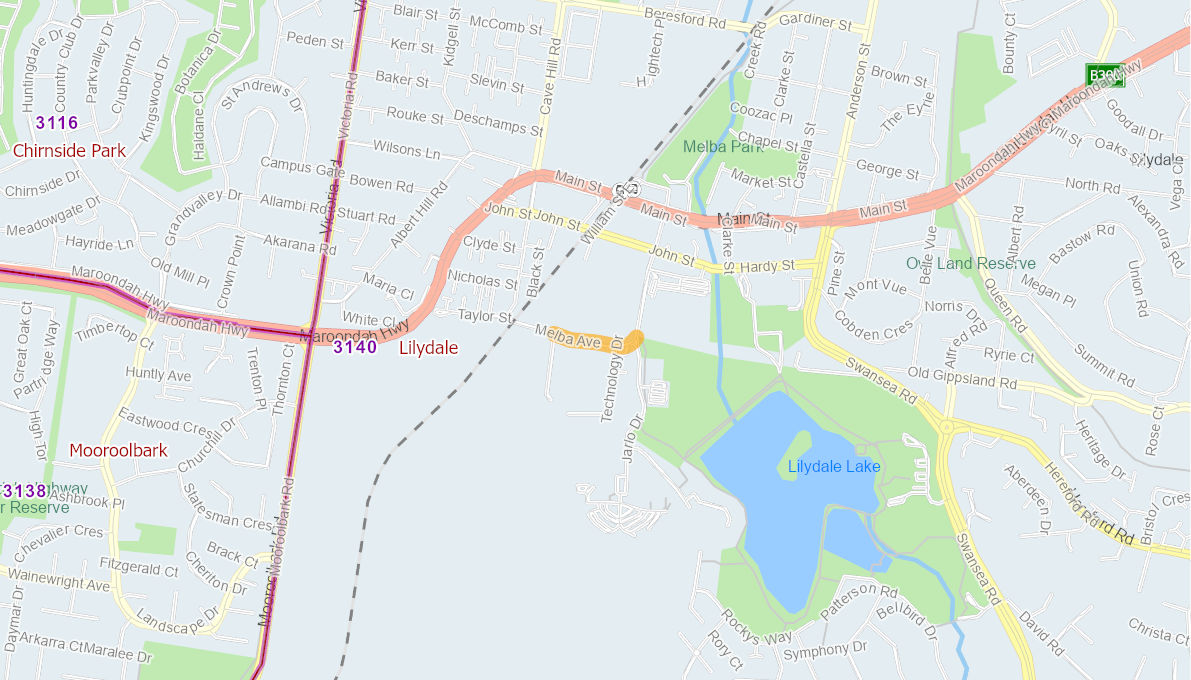 Melba Avenue, Lilydale 11386420VICRTR Infrastructure Investment
