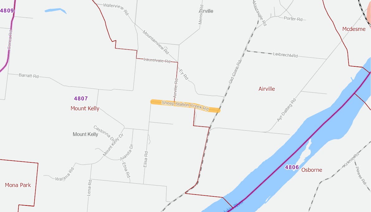 Sheepstation Creek Road, Airville - 115199-21QLD-RTR | Infrastructure ...