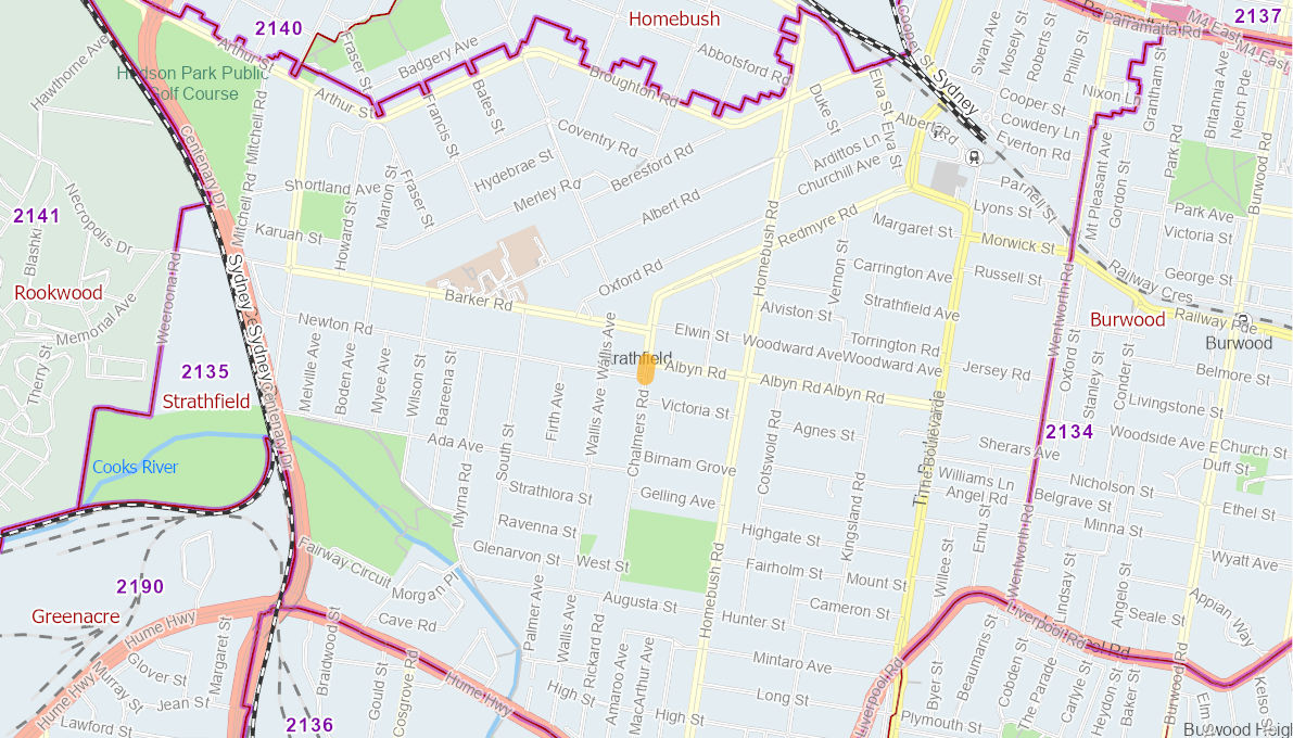 Chalmers Road, Strathfield - 116497-21NSW-RTR | Infrastructure ...