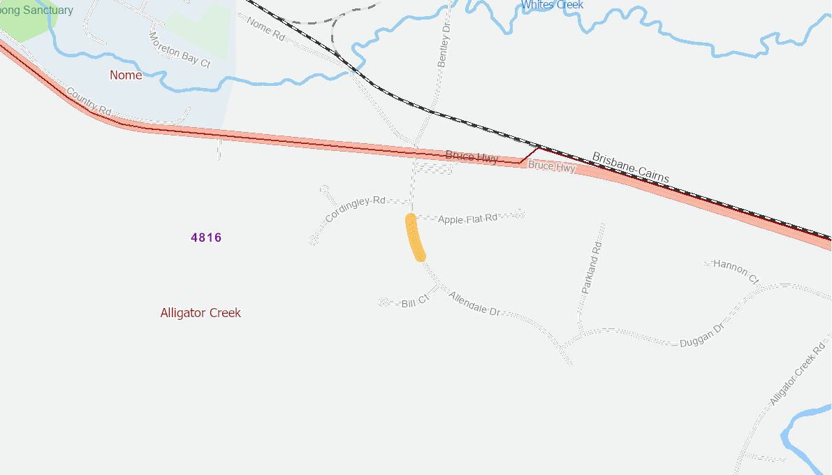 Allendale Drive, Alligator Creek 12029622QLDRTR Infrastructure